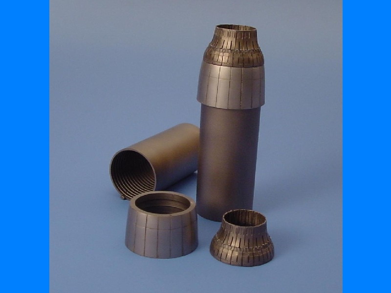 AIR4121 F-14A TOMCAT exhaust nozzles - closed 1/48 AIR4121 F-14A TOMCAT exhaust nozzles - closed 1/48